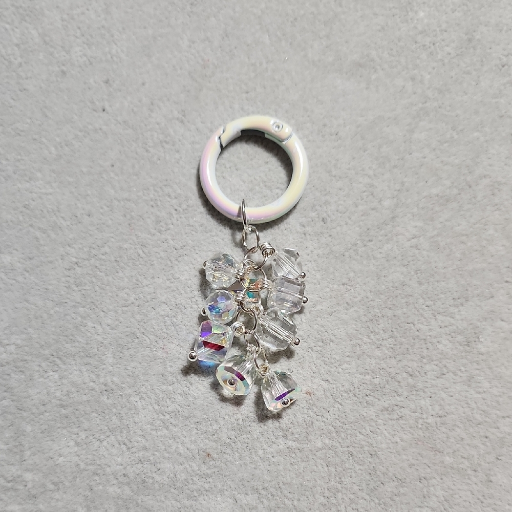 Crystal Charm Key Holder
